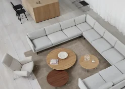 Fredericia Furniture Sofaborde<Wegner Ox Table fra