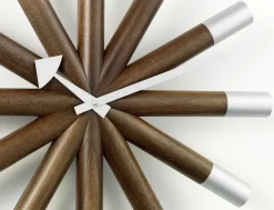 Vitra Gaver Til Ham|Vægure<Wheel Clock fra