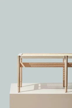 Mater Bænke<Winston bænk, mat lakeret eg fra