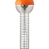 Verpan Gulvlamper|Spots<Wire Gulvlampe, orange af Verner Panton