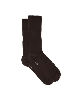 Aiayu Gaver Til Hende|Tøj<Wool Rib Socks, brown fra