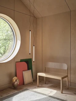 Muuto Bænke<Workshop Bench, black fra