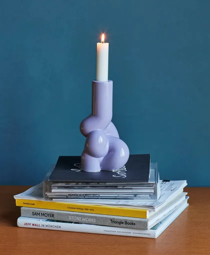 HAY Lysestager<W&S lysestage, soft lavender fra