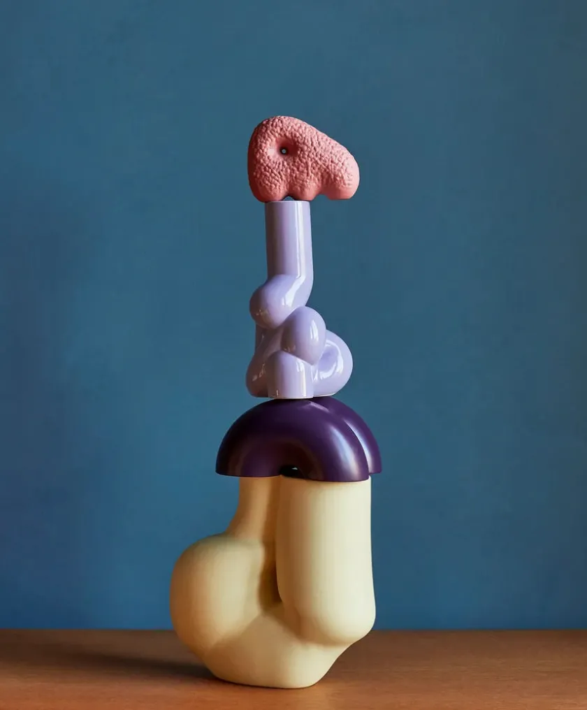 HAY Lysestager<W&S lysestage, soft lavender fra