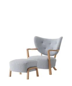 &Tradition Lænestole<Wulff lænestol inkl. skammel- Karakorum 003 fra