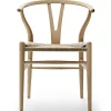 Carl Hansen & Søn Spisebordsstole<Y-stol CH24, eg sæbe af Hans J. Wegner
