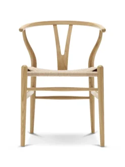 Carl Hansen & Søn Spisebordsstole<Y-stol CH24, eg sæbe af Hans J. Wegner