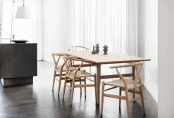 Carl Hansen & Søn Spisebordsstole<Y-stol CH24, eg sæbe af Hans J. Wegner