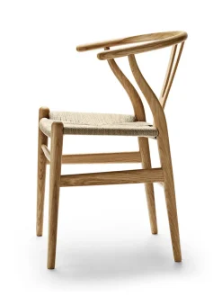 Carl Hansen & Søn Spisebordsstole<Y-stol CH24, eg sæbe af Hans J. Wegner