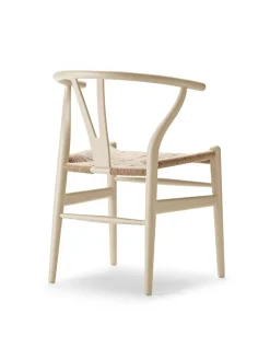 Carl Hansen & Søn Spisebordsstole<Y-stol CH24 Soft Blue af Hans J. Wegner