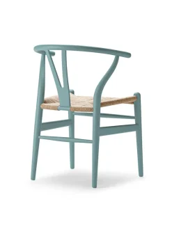 Carl Hansen & Søn Spisebordsstole<Y-stol CH24 Soft Blue af Hans J. Wegner