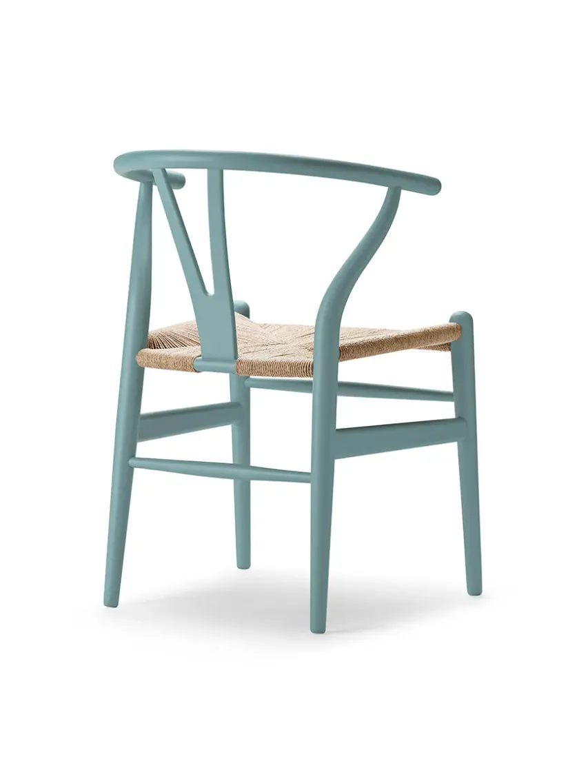 Carl Hansen & Søn Spisebordsstole<Y-stol CH24 Soft Blue af Hans J. Wegner