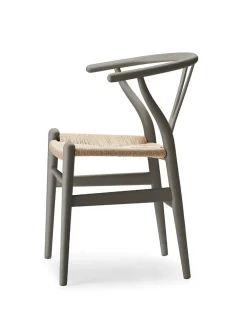 Carl Hansen & Søn Spisebordsstole<Y-stol CH24 Soft Blue af Hans J. Wegner