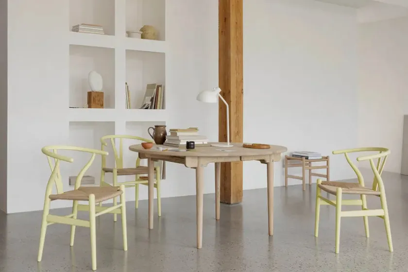 Carl Hansen & Søn Spisebordsstole<Y-stol CH24 Soft Hollyhock af Hans J. Wegner