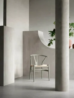 Carl Hansen & Søn Spisebordsstole<Y-stol CH24 Soft Red Brown af Hans J. Wegner