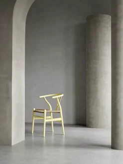 Carl Hansen & Søn Spisebordsstole<Y-stol CH24 Soft Red Brown af Hans J. Wegner