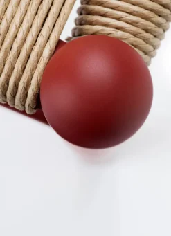 Carl Hansen & Søn Spisebordsstole<Y-stol CH24 Soft Red Brown af Hans J. Wegner