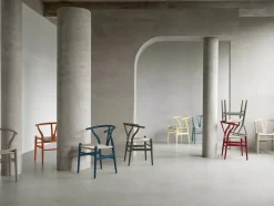 Carl Hansen & Søn Spisebordsstole<Y-stol CH24 Soft Seaweed af Hans J. Wegner