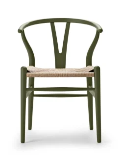 Carl Hansen & Søn Spisebordsstole<Y-stol CH24 Soft Seaweed af Hans J. Wegner