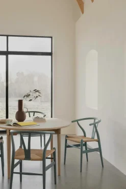 Carl Hansen & Søn Spisebordsstole<Y-stol CH24 Soft Seaweed af Hans J. Wegner