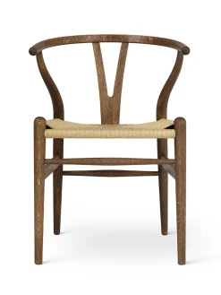 Carl Hansen & Søn Spisebordsstole<Y-stol CH24, sort eg af Hans J. Wegner