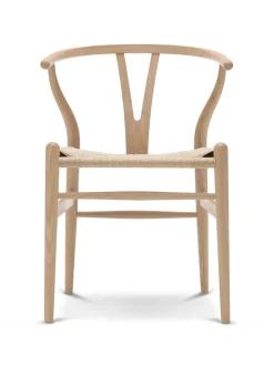 Carl Hansen & Søn Spisebordsstole<Y-stol CH24, sort eg af Hans J. Wegner